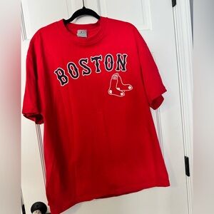 Boston Red Sox - Dustin Pedroia Crewneck Tee